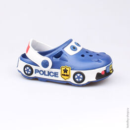 325042-01 Клоги пляжные для мальчики светло-синий