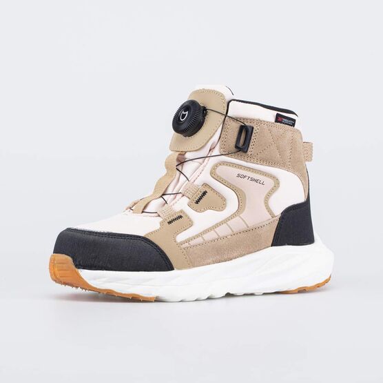 654085-81 Утепленные ботинки с SoftShell и Тинсулейт для девочки бежевый