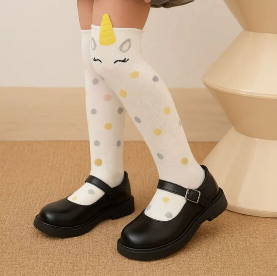 07842534-40 Гольфы детские Единорог MF сиреневый для девочки сиреневый фото №7