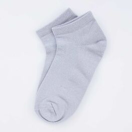 07042458-40 Хлопковые носки сетка серые для универсальные серый