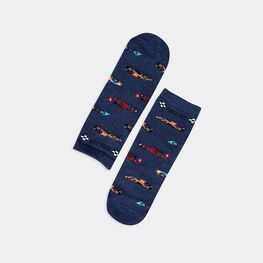 07742485-40 Носки детские Скорость джинс для мальчики джинс фото №2