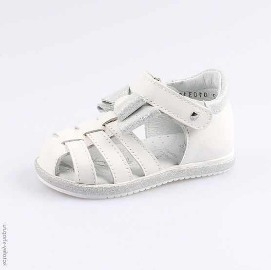 122132-22 Босоножки для девочки бел-срб