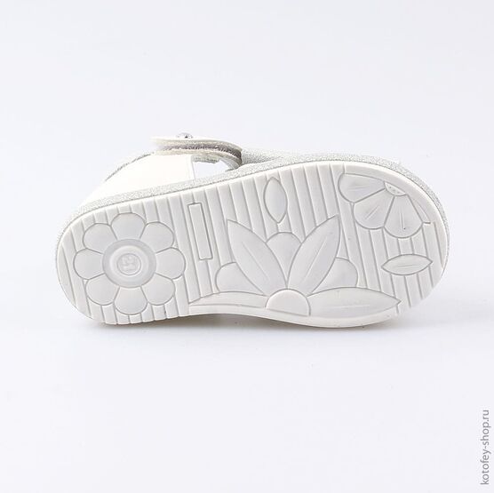 122132-22 Босоножки для девочки бел-срб фото №3