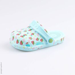 325068-01 Клоги пляжные для девочки разноцветный