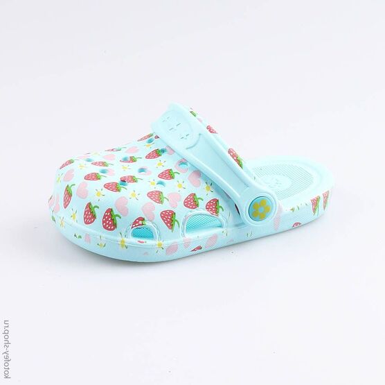 325068-01 Клоги пляжные для девочки разноцветный