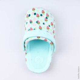325068-01 Клоги пляжные для девочки разноцветный фото №4