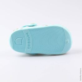 325068-01 Клоги пляжные для девочки разноцветный фото №3