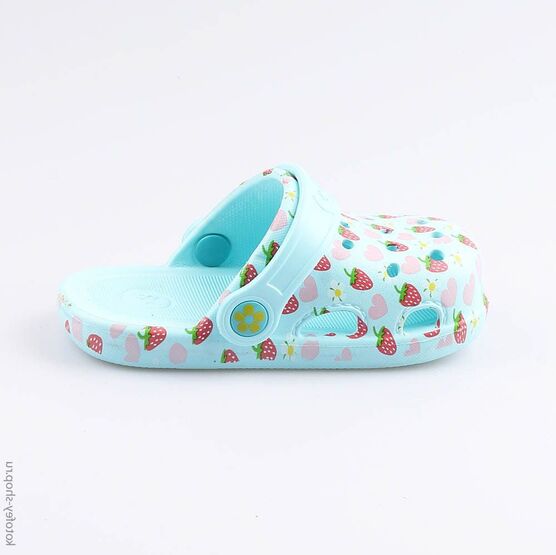 325068-01 Клоги пляжные для девочки разноцветный фото №2