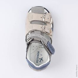 322090-22 Сандалии для мальчики серый фото №4
