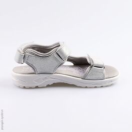 522013-29 Босоножки для девочки серебрист. фото №2
