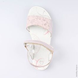 522125-22 Босоножки для девочки розовый фото №4