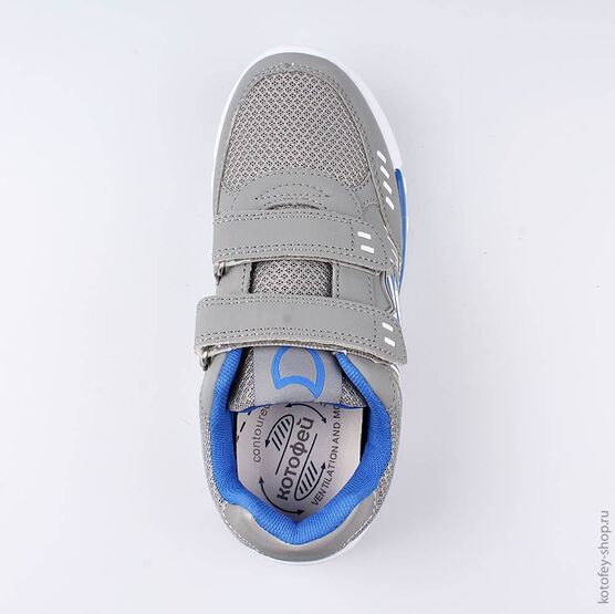 544069-72 Кроссовки для мальчики сер-син фото №4
