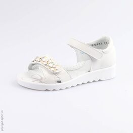 522132-23 Босоножки для девочки белый