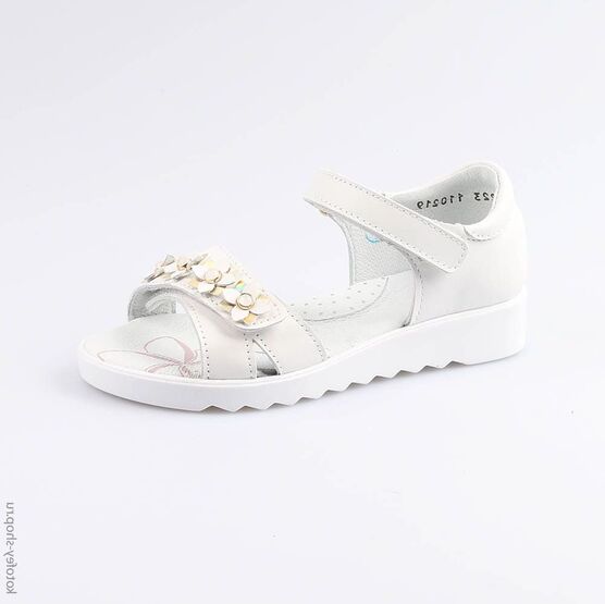 522132-23 Босоножки для девочки белый