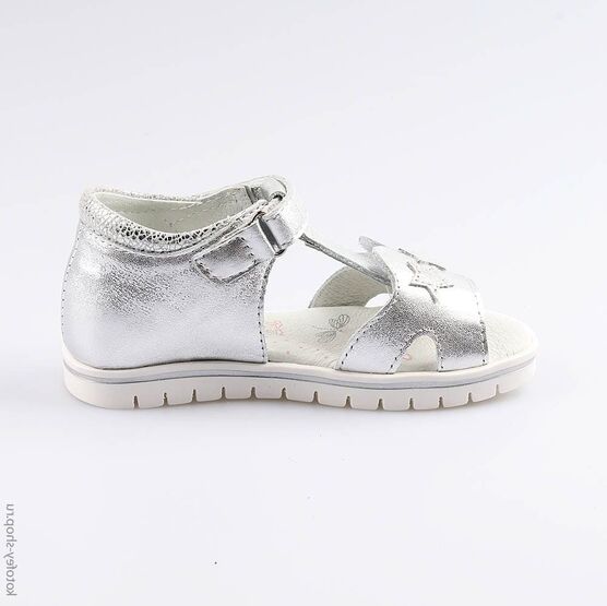 322083-22 Босоножки для девочки серебрист. фото №2