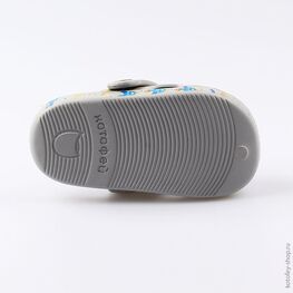 325080-02 Клоги пляжные для мальчики серый фото №3