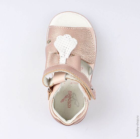 122136-21 Босоножки для девочки розовый фото №4