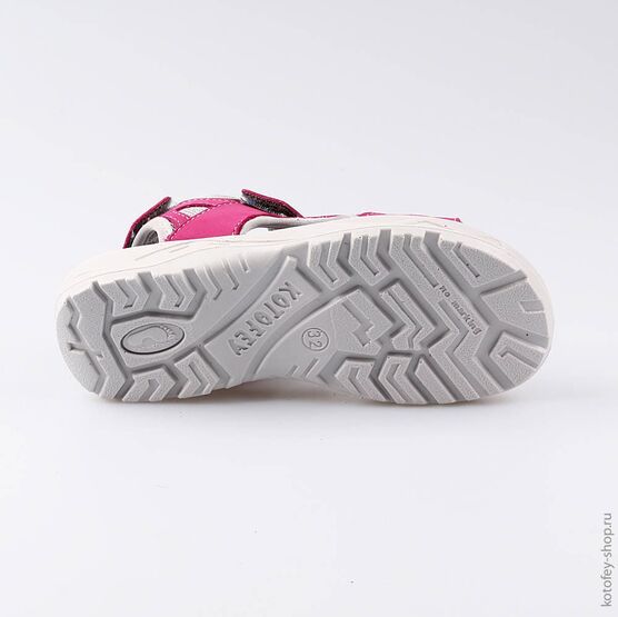 522013-28 Босоножки для девочки фук-сер фото №3