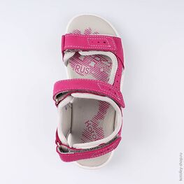 522013-28 Босоножки для девочки фук-сер фото №4