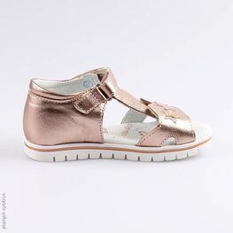 322083-23 Босоножки для девочки роз-зол фото №2