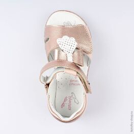 322095-21 Босоножки для девочки розовый фото №4