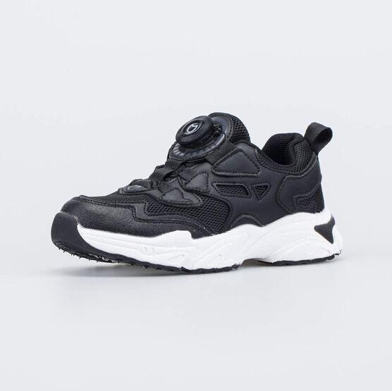 644412-72 Кроссовки с системой быстрой шнуровки для мальчики черный