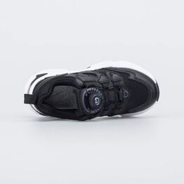 644412-72 Кроссовки с системой быстрой шнуровки для мальчики черный фото №4