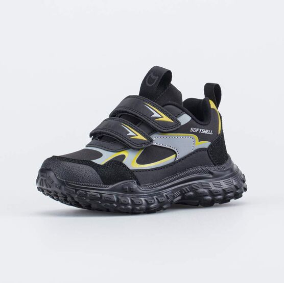 644415-71 Кроссовки на липучках для мальчики черный