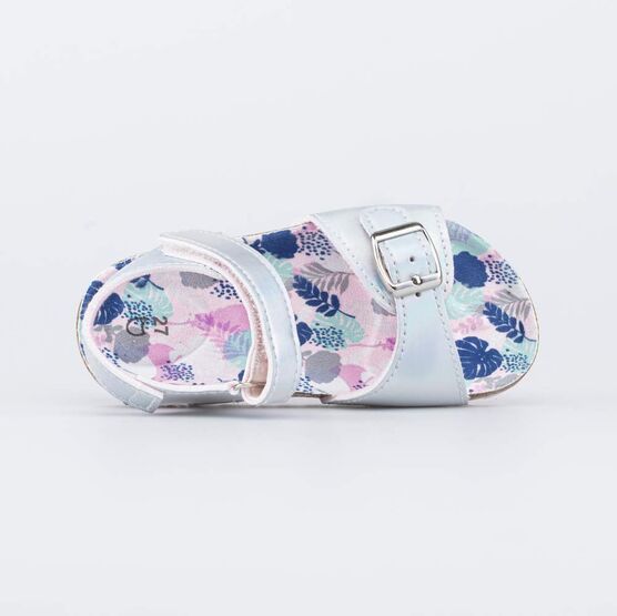 623022-12 Босоножки для девочки серебрист. фото №4