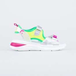 624025-21 Босоножки для девочки срб-цве фото №2