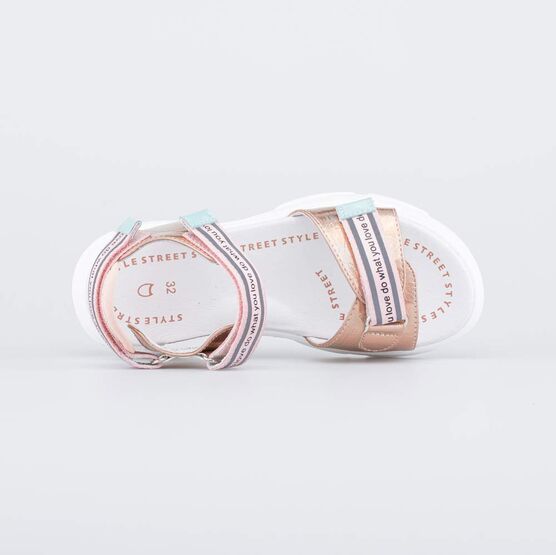 624026-21 Босоножки для девочки розовый фото №4