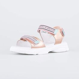 624026-21 Босоножки для девочки розовый