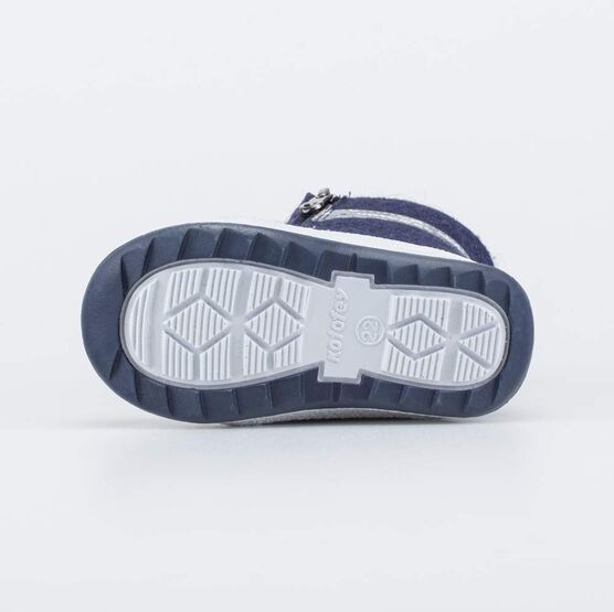 367128-44 Валенки детские Северный мишка для мальчики синий фото №3