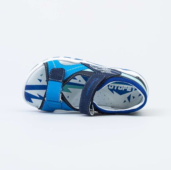 324051-22 Сандалии для мальчика для мальчики син-гол фото №4