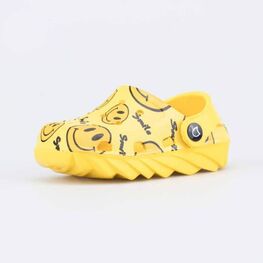 325108-01 Пляжные сабо для мальчика Смайл для мальчики желтый