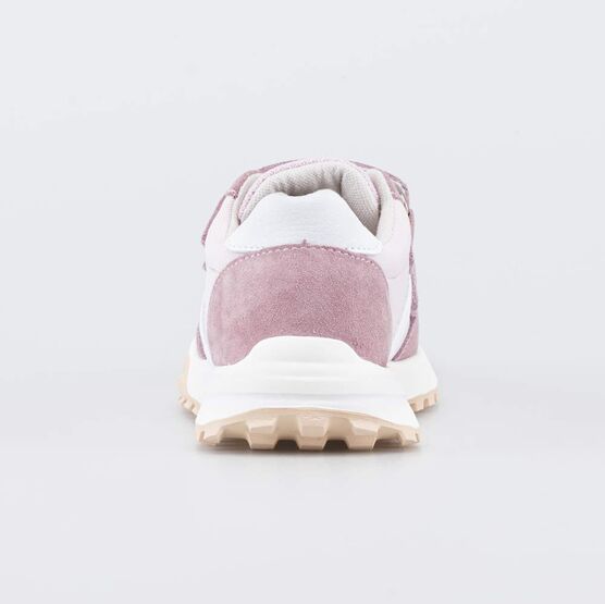 344499-15 Кроссовки на липучках Три звезды для девочки сиреневый фото №5