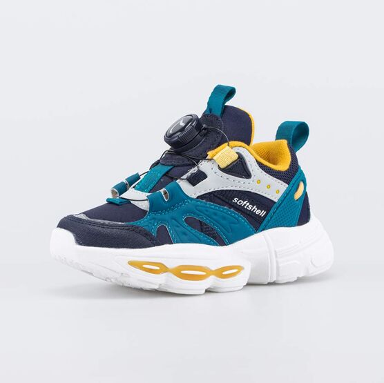 344507-74 Кроссовки с LED и Softshell для мальчики син - бир - жел