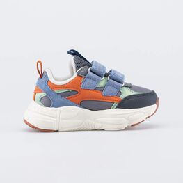 344517-72 Кроссовки с LED и Softshell для мальчики сер-цве фото №2