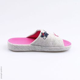 531045-11 Тапочки для девочки сер-фук фото №2