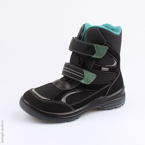 754913-44 Мембранные ботинки для мальчики чер-зел