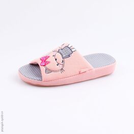 531045-12 Тапочки для девочки коралл