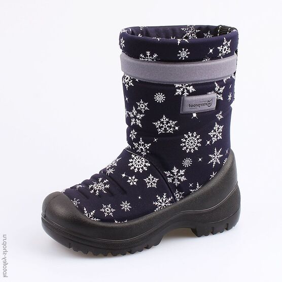 461902-41 Мембранные сапожки для девочки светло-синий