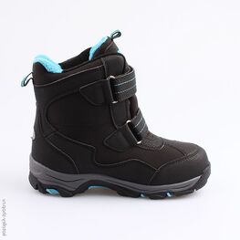 654943-44 Мембранные ботинки для мальчики чер-син фото №2