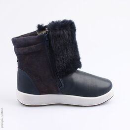 662140-42 Сапожки для девочки светло-синий фото №2