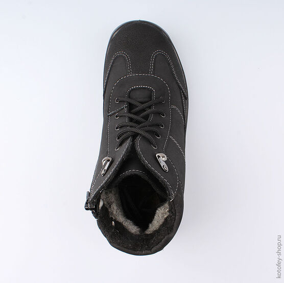 752129-41 Сапожки для мальчики черный фото №4