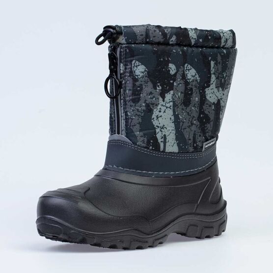 664118-41 Сноубутсы для мальчики серый