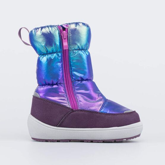 464929-44 Мембранные сапожки для девочки для девочки фиолетовый фото №2