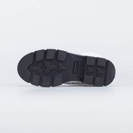 652195-44 Белые высокие ботинки для девочки для девочки белый фото №3