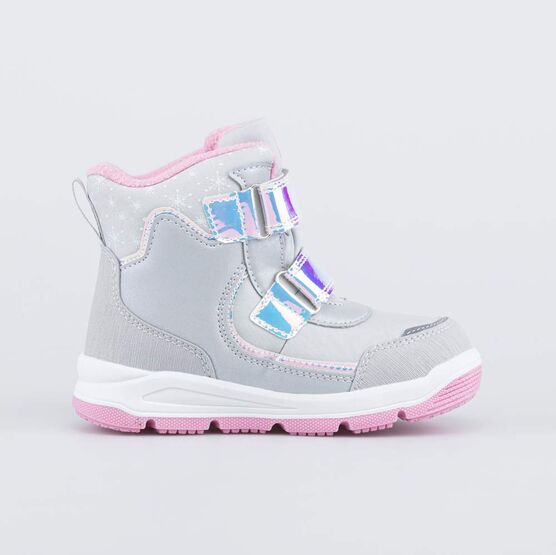 454865-41 Мембранные ботинки для девочки для девочки серебристый фото №2