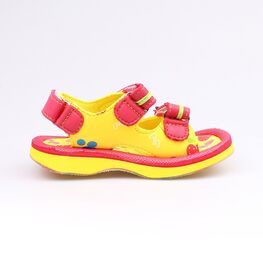225025-11 Пляжная обувь желтая для девочки желтый фото №2